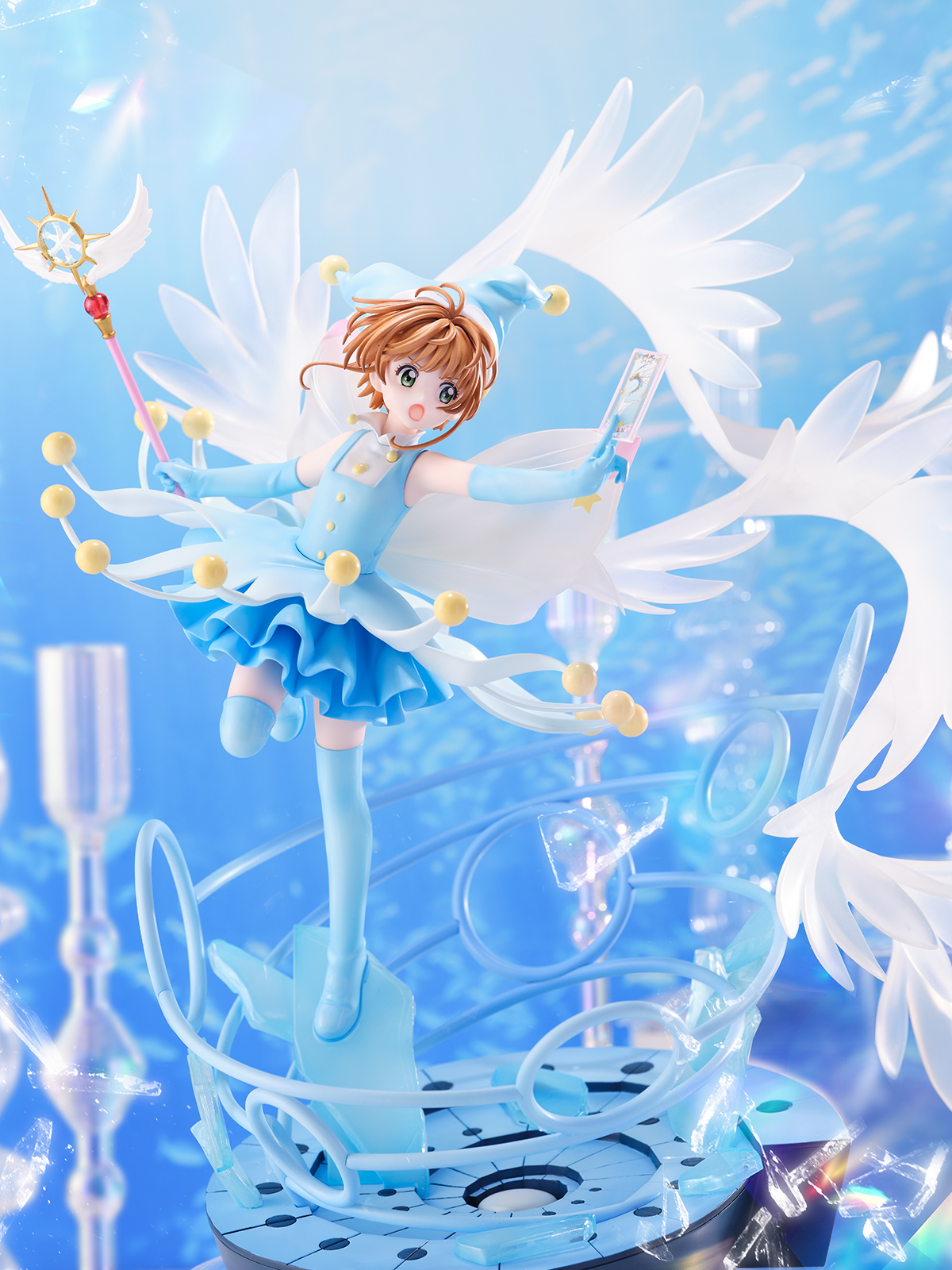 情報】eStream木之本桜-バトルコスチュームウォーターVer.- 1/7模型開 